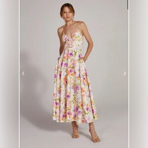 Favorite Daughter Floral Midi Dress